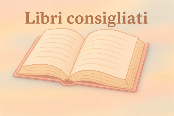 immagine di un libro aperto colori pastello